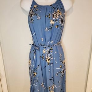Soft blue dress